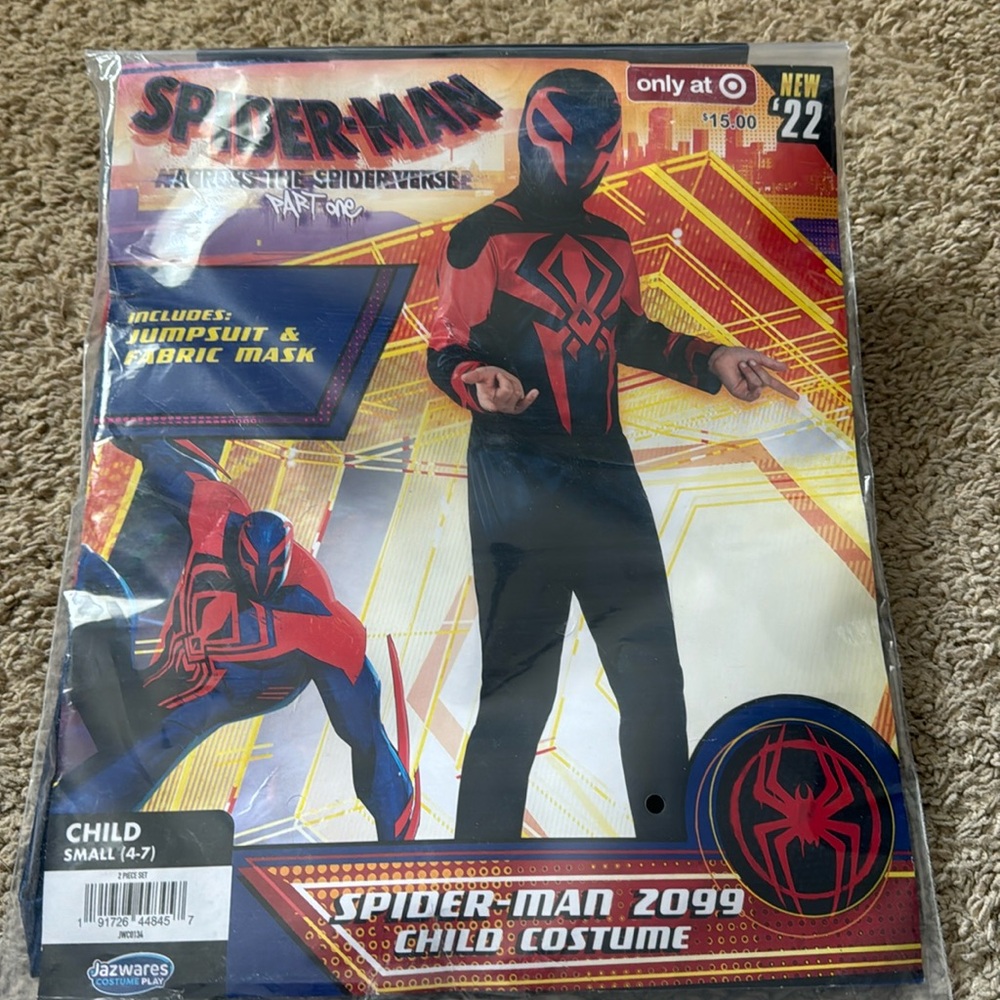 Spider-Man costume.. never opened
